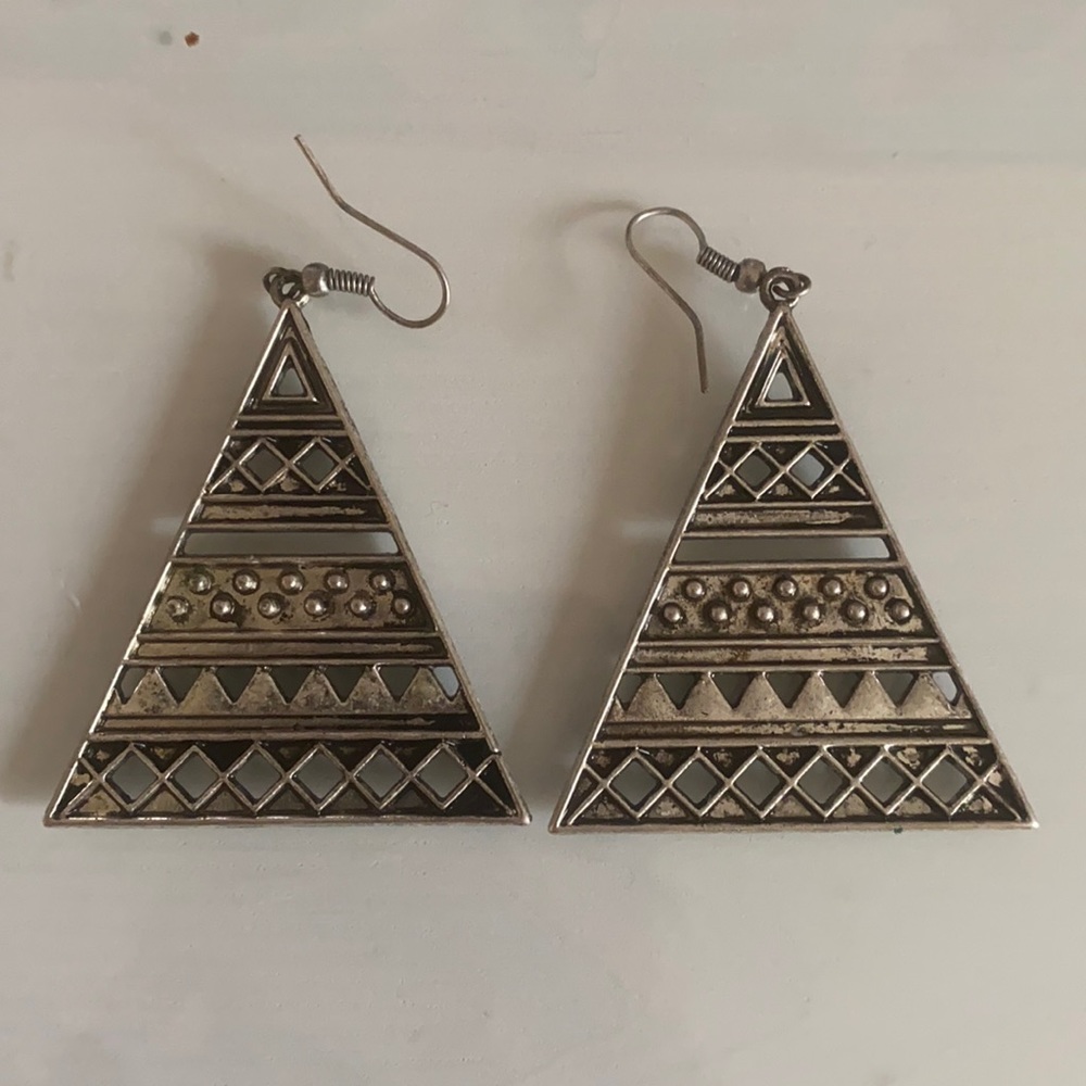 Triangle earrings